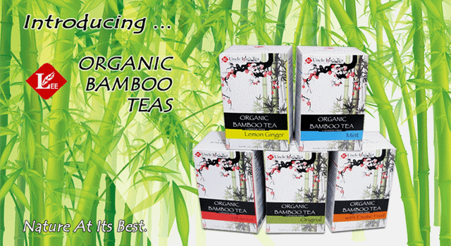 Introducing Uncle Lee's Organic Bamboo Teas, Nature At Its Best.